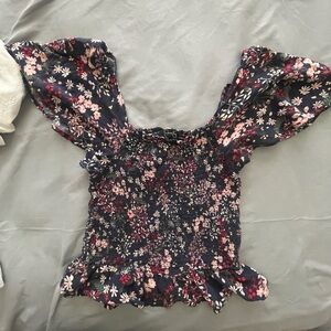 Floral JS Women's Crop Top